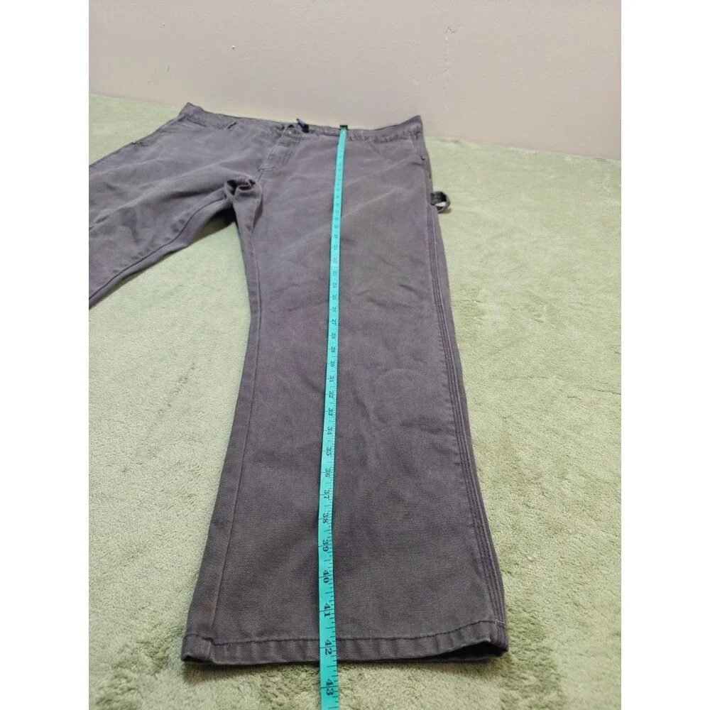 Dickies Pants Mens 44x30 Brown Canvas Work Carpenter Hammer Loop Utility Y2K